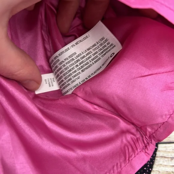 Cherokee Pink and Black Dress with Pink Silk Lining Sz 2T - Picture 5 of 7